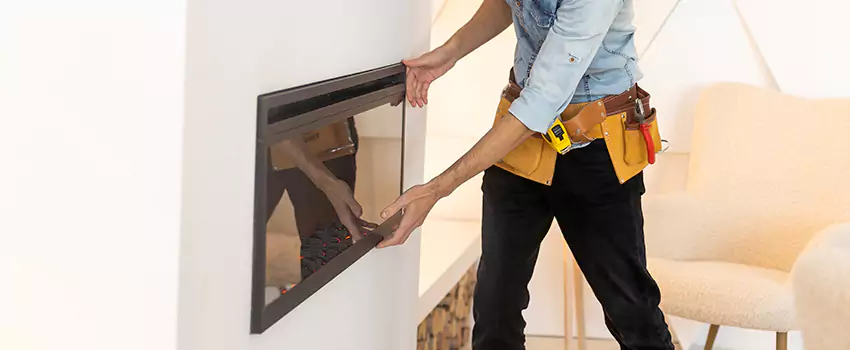 Metal Fireplace Installation in Elkridge, Maryland