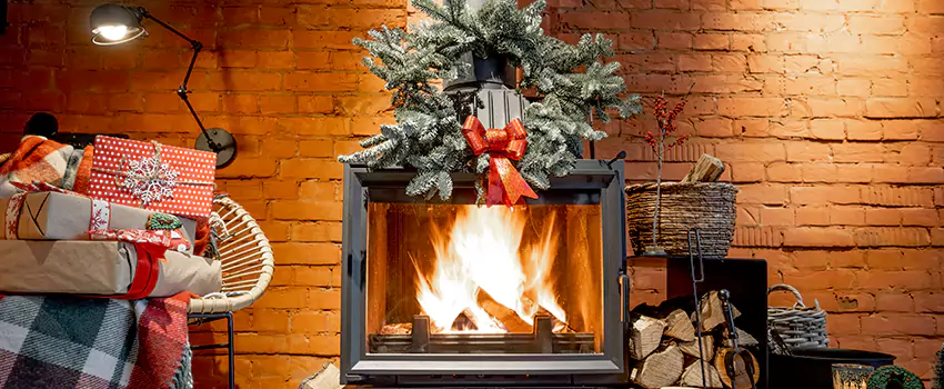 Travis Industries Linear Gas Fireplace Installation in Elkridge, Maryland