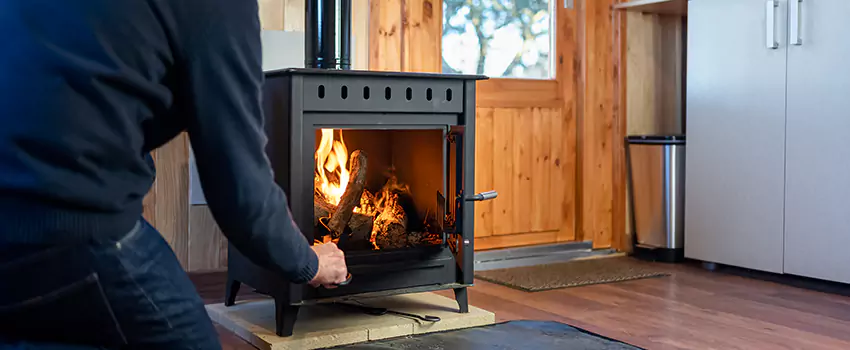Open Hearth Wood Fireplace Installation in Elkridge, MD