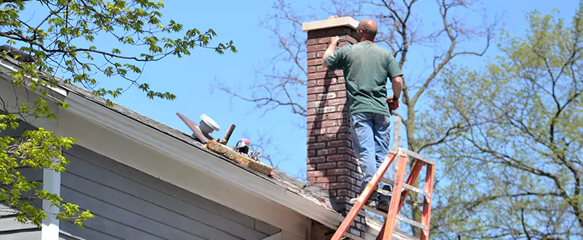 Vinyl and PVC Chimney Flashing Installation in Elkridge, MD